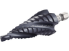 VEVOR Step Drill Bit, 3/16 to 7/8 inch, 1/4 inch Hex Shank, TiAlN Coating Cobalt HSS High Speed Steel, Four Spiral Flute Step Bit for Metal, Stainless Steel, Aluminum, Wood, Plastic, Fiberglass