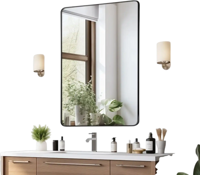 Vevor Mirror Wall Mounted Makeup Mirror 30