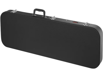 VEVOR Electric Guitar Hard Case, 43.11 in Rectangular Guitar Hard Case, With Lock Latch Keys Handle, PVC Padding Soft Lining Water-Resistant Hard Shell Guitar Cases, for 39 in Electric Guitars, Black