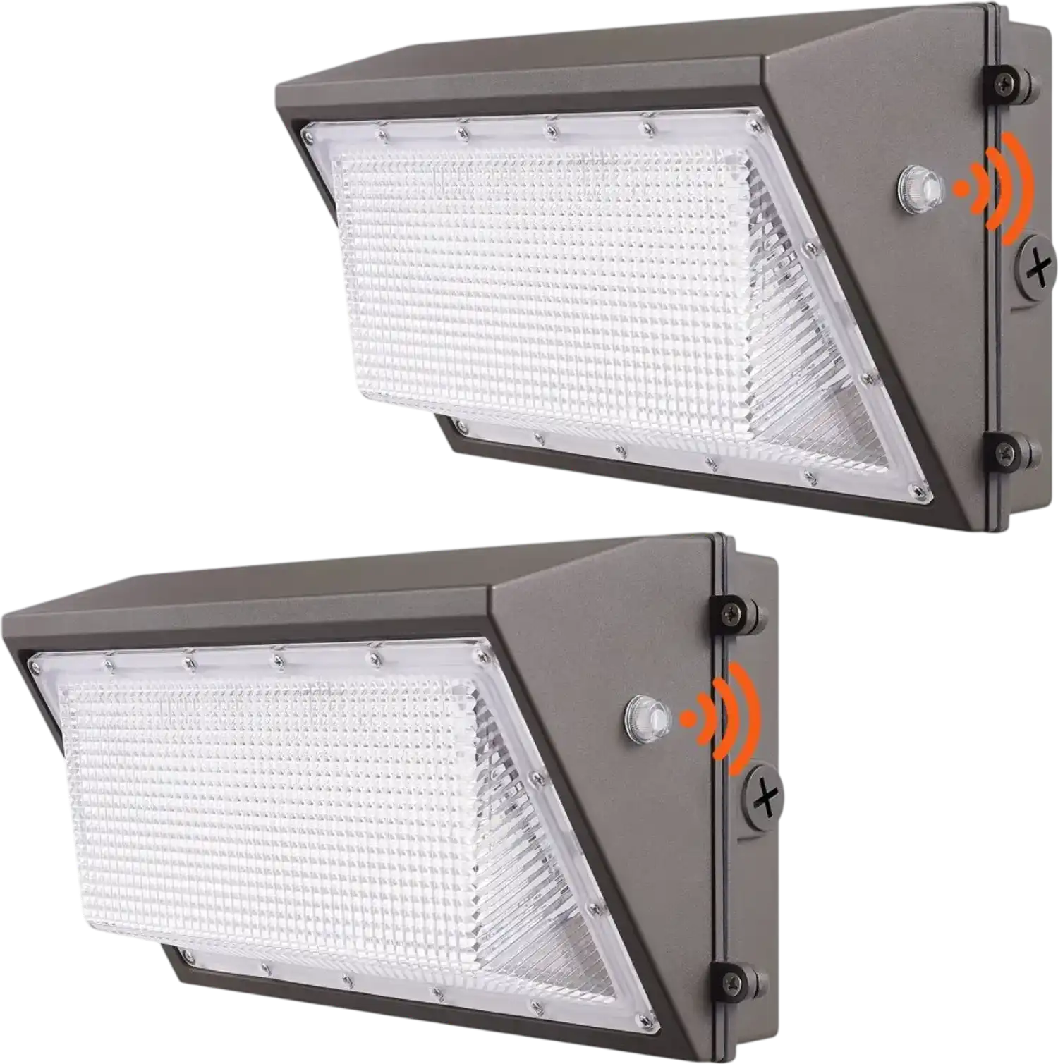 Vevor Wall Pack Lights 2-Pc 100W 10800LM 5000K Outdoor Security Lighting New