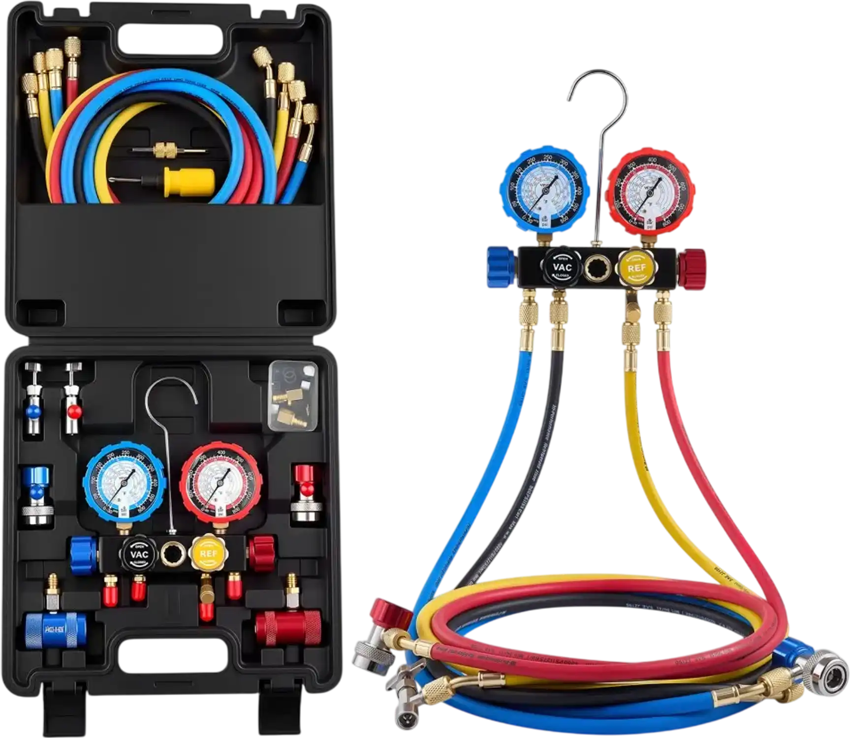 Vevor AC Manifold Gauge Set Refrigerant Charging & Testing Equipment New
