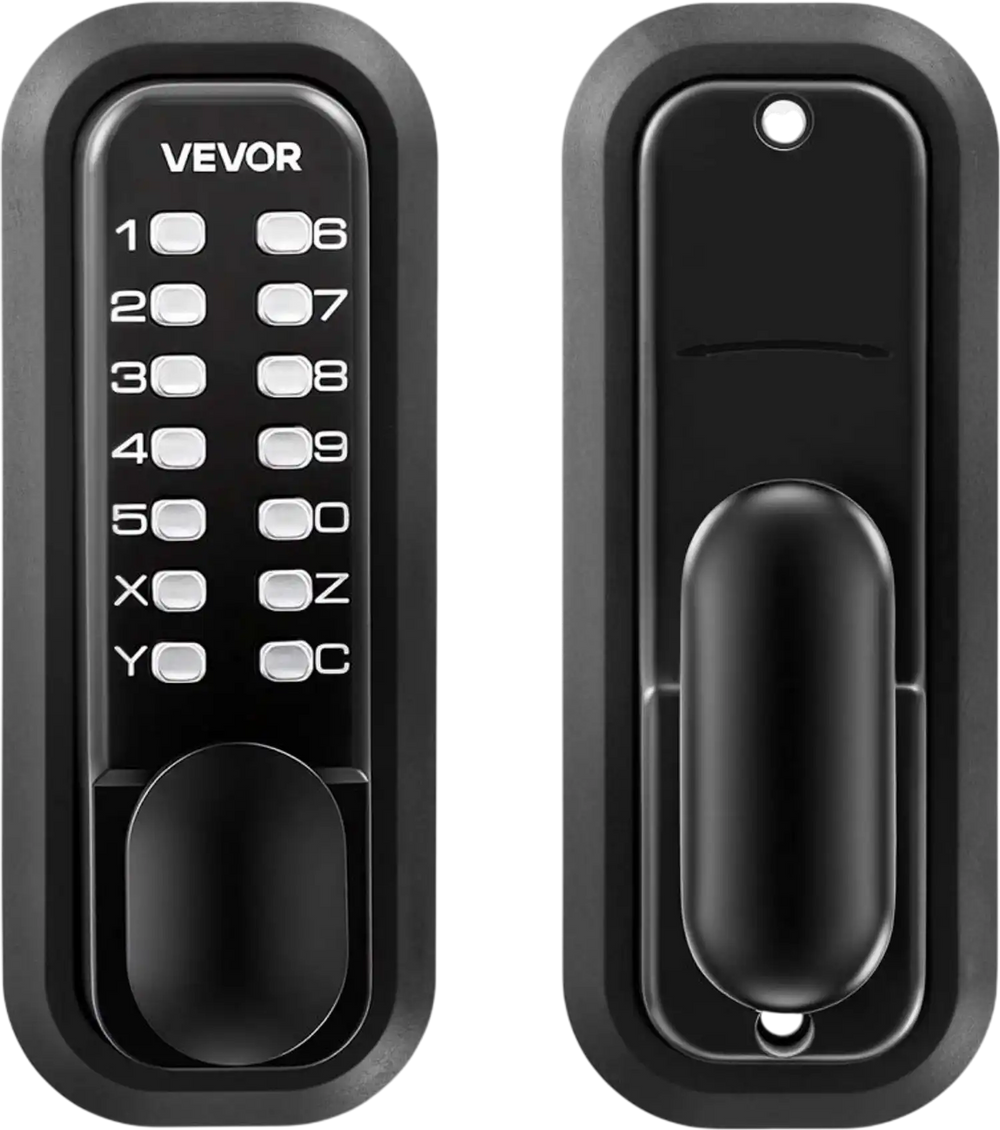 push button combination door lock at benjamin marcial... Vevor Door Lock Mechanical Keyless Entry Push Button Combination Auto ...