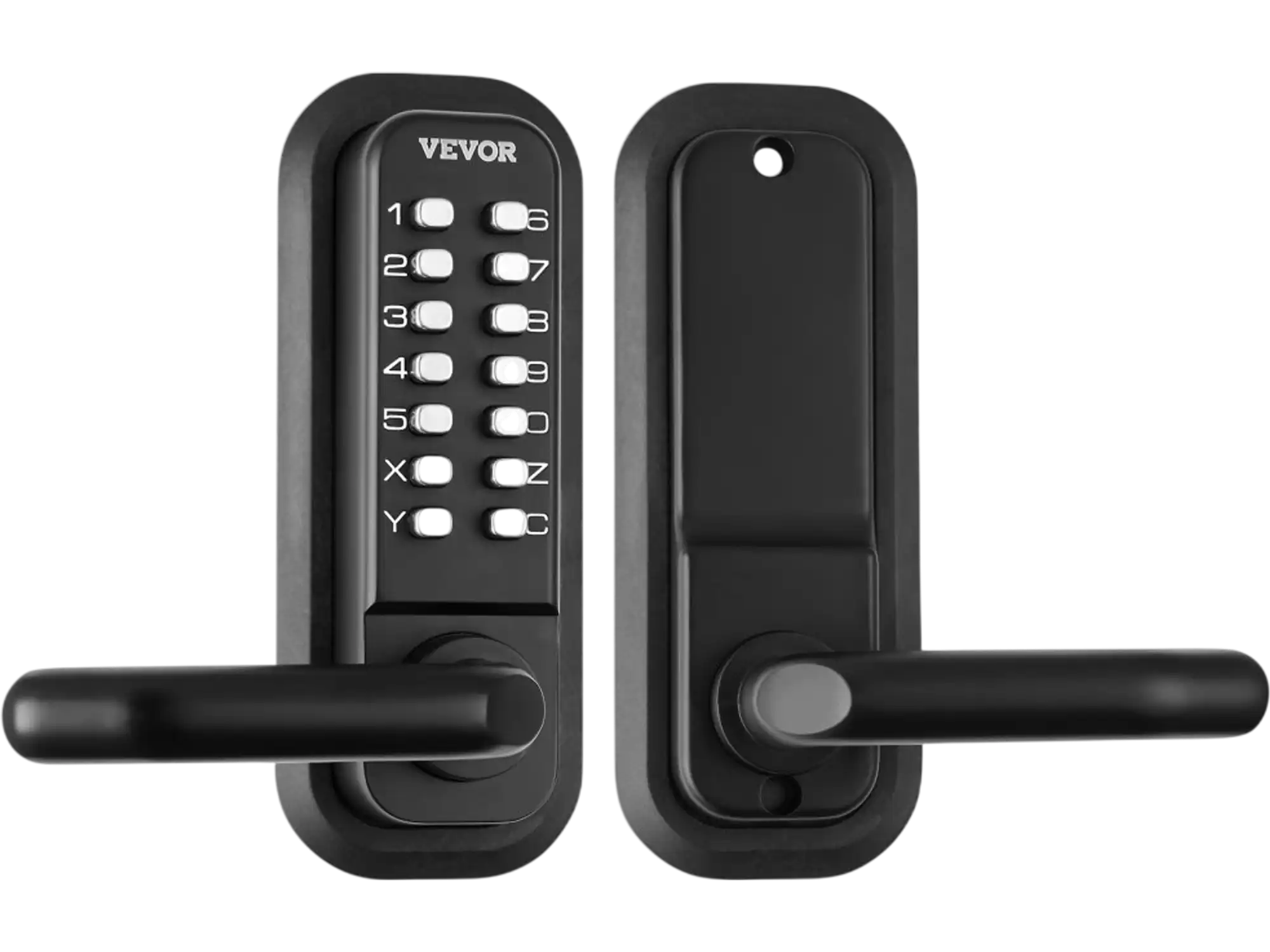 Vevor Door Lock Mechanical Keyless Entry with 14-Digit Keypad and Handle New