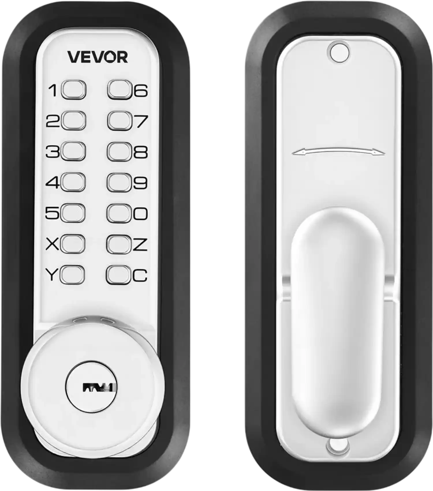 Vevor Door Lock Mechanical Keyless Entry Push Button Combination Keypad Knob New