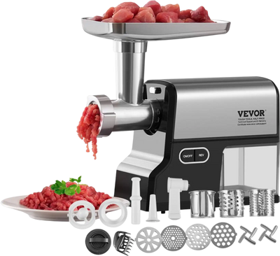 Vevor Meat Grinder Electric 4.2 lbs/Min Sausage Stuffer Maker New