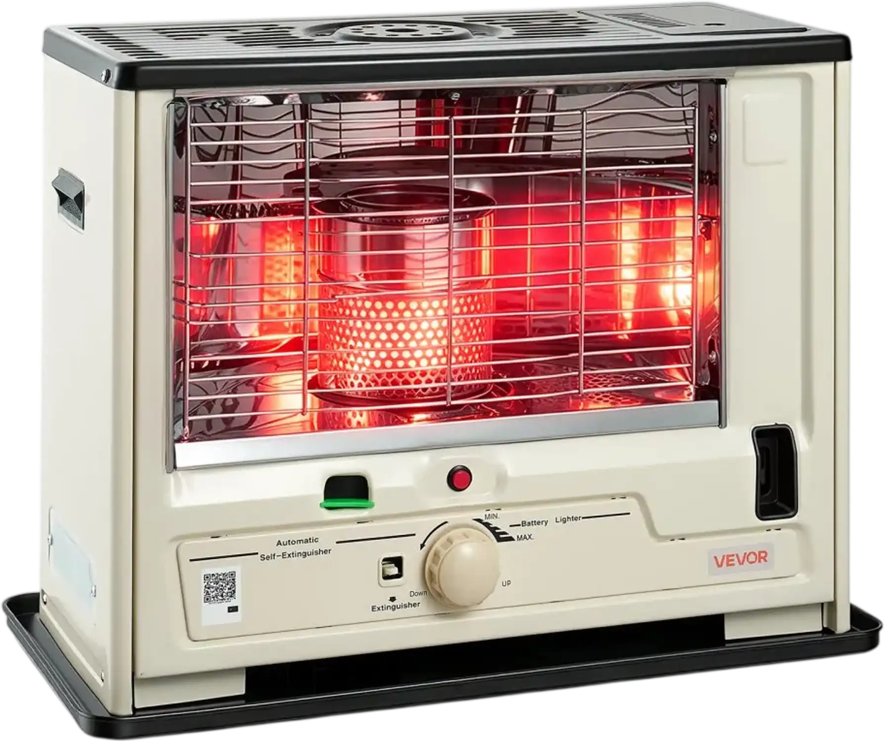 Vevor Kerosene Heater Cordless Radiant Portable Space Heater 10,000 BTU New
