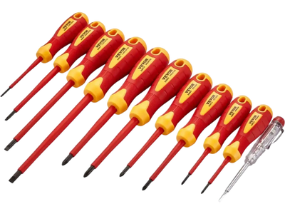 Vevor Insulated Screwdriver Set 11-Piece 1000V Electrician Tool Kit New