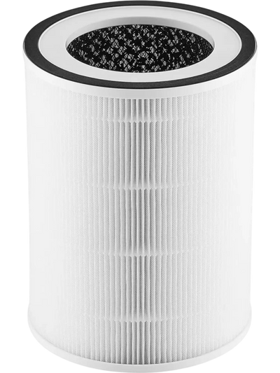 VEVOR Air Purifier Replacement Filter, H11, 2-in-1 Compact & Lightweight Replacement Filter with PET Pre-Filter, Easy-to-Grab Purifier Filter with Non-Woven Fabric, Fit for Cylindrical Purifier