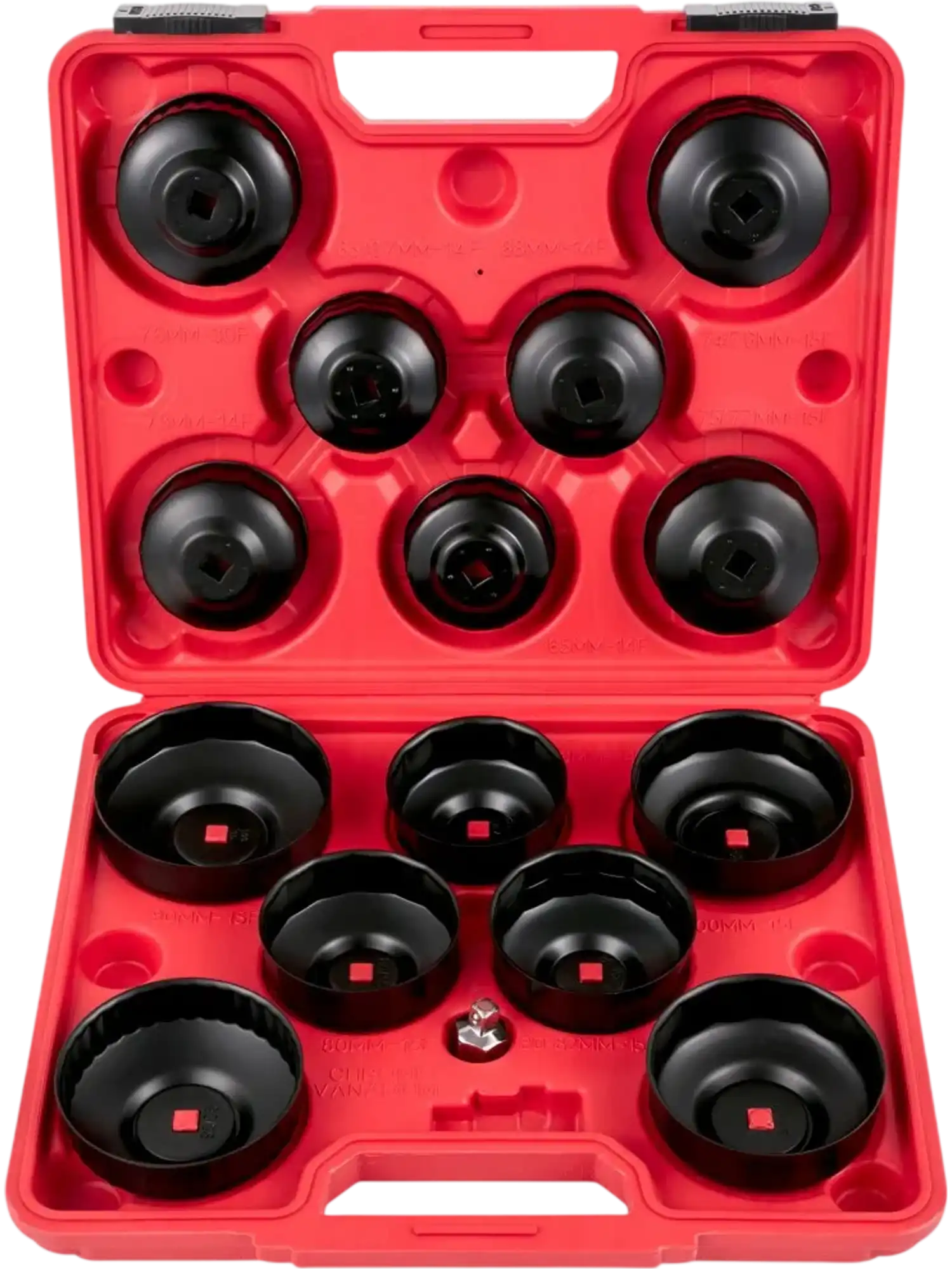 Vevor Oil Filter Socket Set 14-Pc Low Profile Steel Cap Wrench Set New