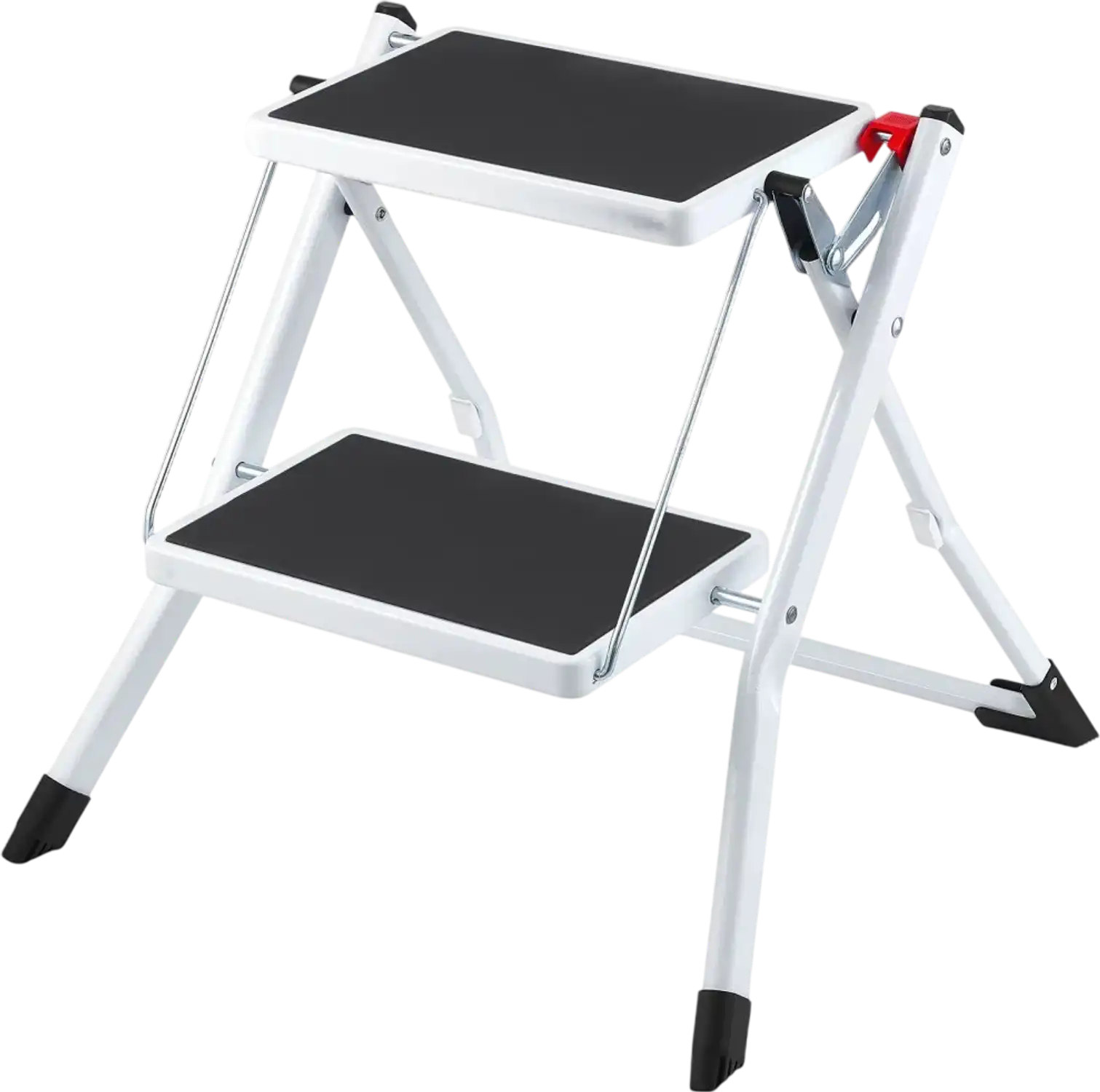 Vevor Step Stool Folding 2-Step Steel 330 lbs Capacity New