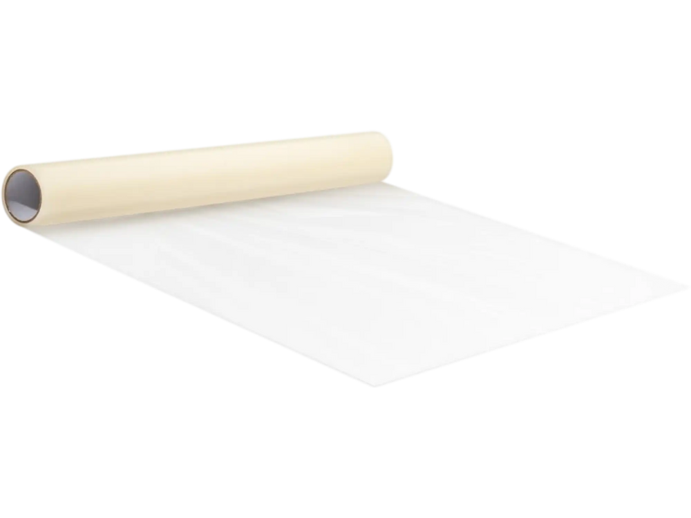 VEVOR Carpet Protection Film, 24" x 200' Floor and Surface Shield with Self Adhesive Backing & Easy Installation, Polyethylene Adhesive Car Mat Protector Roll for Construction & Renovation