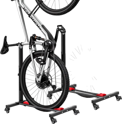Vevor Bike Stand Freestanding Vertical Horizontal Storage Rack 2 Pack New