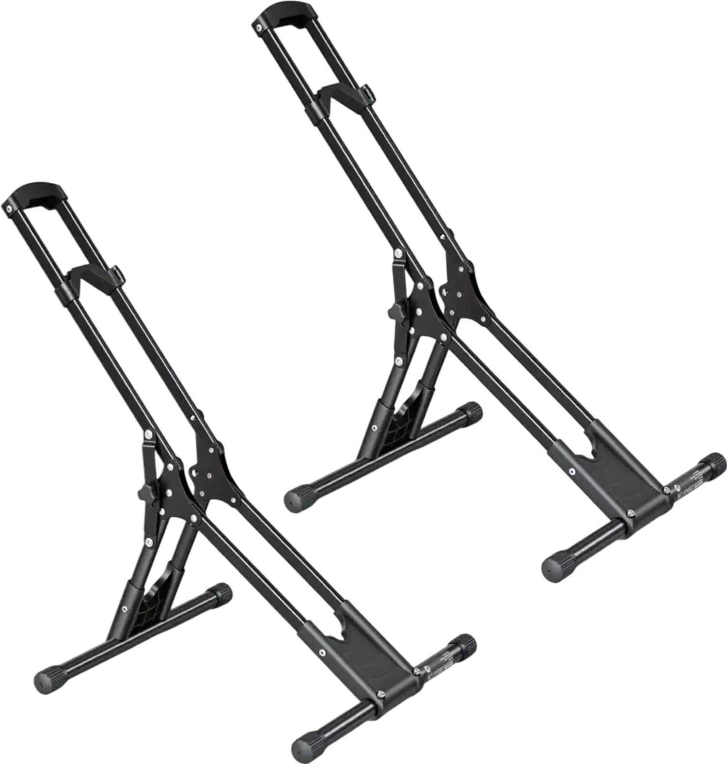 Vevor Bike Stand Foldable Freestanding 2-Pack Storage Rack New