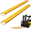 VEVOR Pallet Fork Extensions, 72" Length 4.5" Width, Heavy Duty Carbon Steel Fork Extensions for Forklifts, 1 Pair Forklift Extensions, Industrial Forklift Fork Attachments for Forklift Truck, Yellow