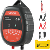 VEVOR Electric Fence Charger, 10kV 1J, AC DC Electric Fence Energizer with LED Indicator, 1.86 Miles Range, Powerful Plug-in Fences Charger, Prevents Wild Animals Intrusion for Livestock Poultry