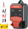 VEVOR Electric Fence Charger, 10kV 2J, AC DC Electric Fence Energizer with LED Indicator, 1.86 Miles Range, Powerful Plug-in Fences Charger, Prevents Wild Animals Intrusion for Livestock Poultry