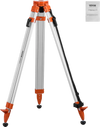 VEVOR Laser Level Tripod Stand, 5/8"-11 Thread Mount, 16.53-65.55 inch Height Adjustment Heavy Duty Survey Tripod for Construction Laser Level Scanner, Retractable Legs Non-Skid Feet Professional