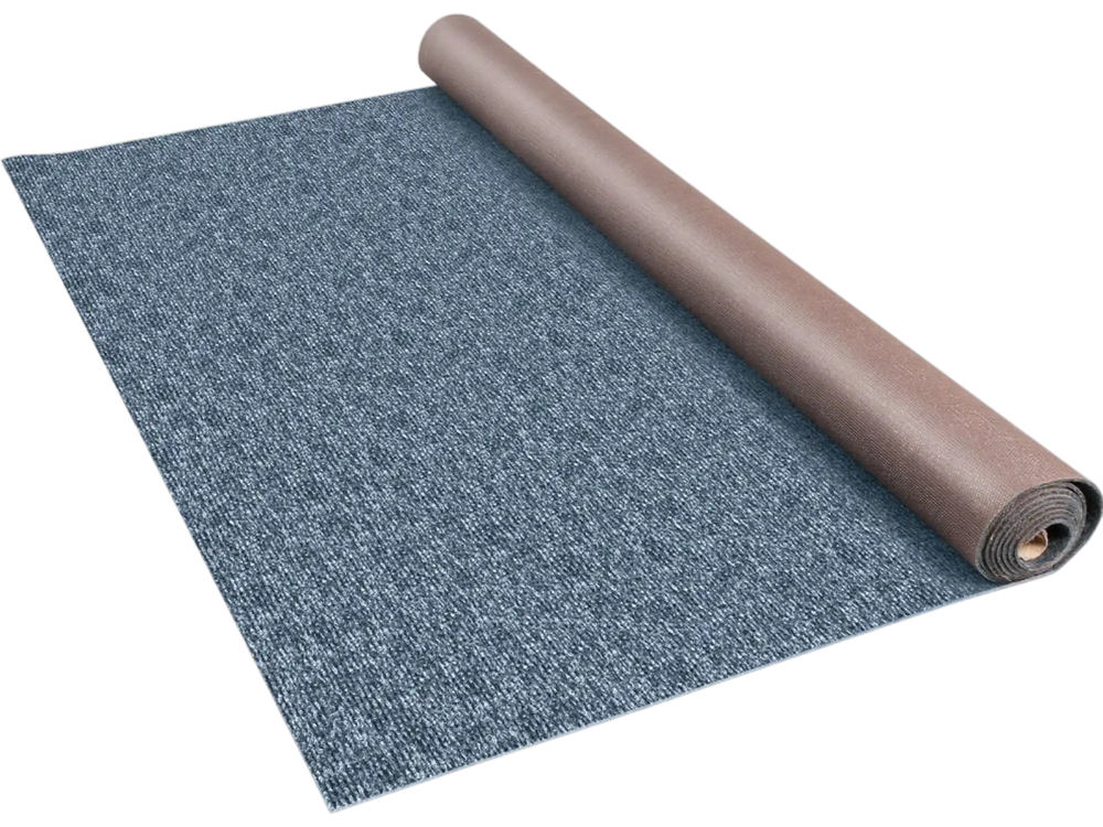 VEVOR Gray Marine Carpet 6 ft x 18 ft Boat Carpet Rugs Indoor Outdoor Rugs for Patio Deck Anti-Slide TPR Water-Proof Back Cut Outdoor Marine Carpeting Easy Clean Outdoor Carpet Roll