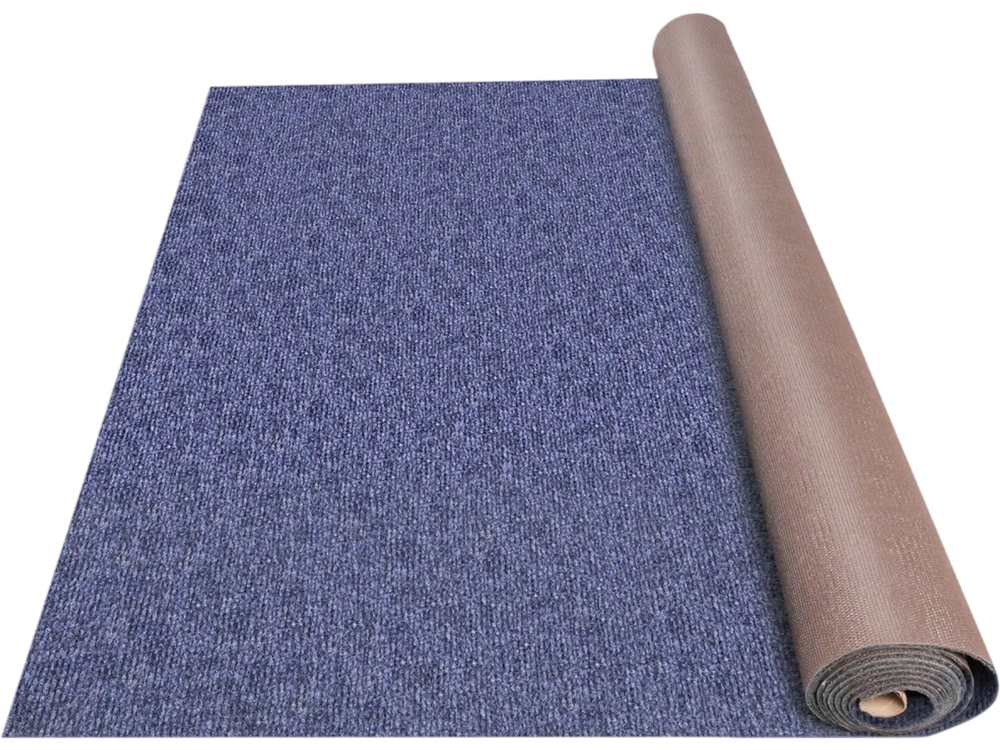 VEVOR Deep Blue Marine Carpet 6 ft x 13.1 ft Marine Carpeting Marine Grade Carpet for Boats with Waterproof Back Outdoor Rug for Patio Porch Deck Garage Outdoor Area Rug Runner Non-Slide Porch Rug
