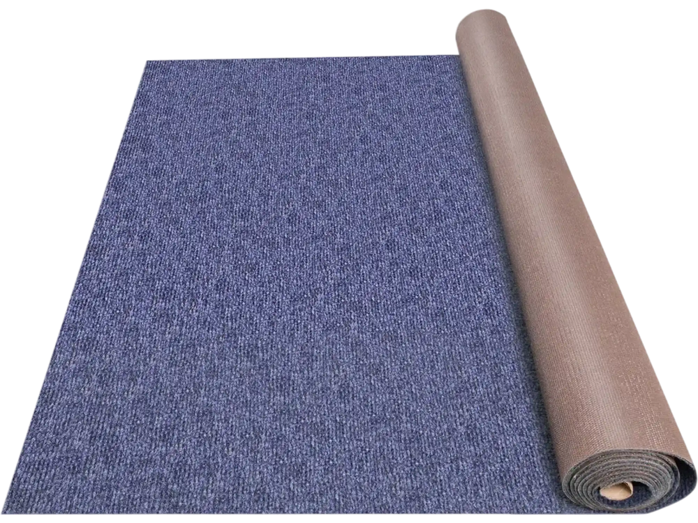 VEVOR Deep Blue Marine Carpet 6 ft x 23 ft Marine Carpeting Marine Grade Carpet for Boats with Waterproof Back Outdoor Rug for Patio Porch Deck Garage Outdoor Area Rug Runner Non-Slide Porch Rug