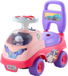 VEVOR Ride On Toddler Push Car, Push Car for Toddler 19 to 36 Months, Kids Ride On Toy with Horn & Music, 48.5 lbs Load Capacity, Under-seat Storage, Foot-to-Floor Walker for Toddlers Boys Girls, Pink