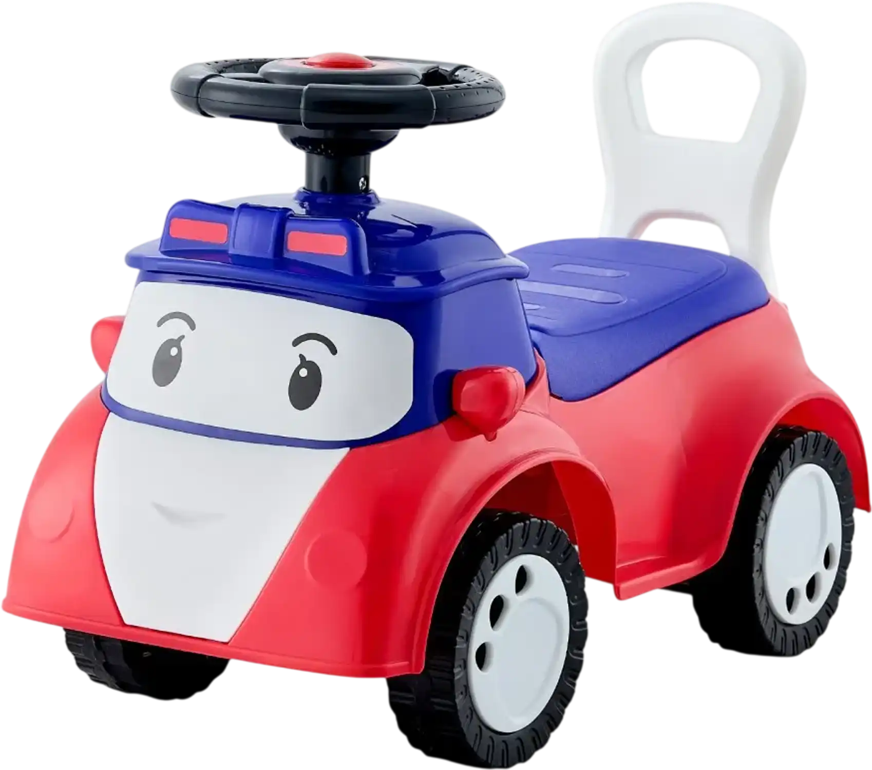Vevor Push Car Ride On Toddler Toy with Music & Under-Seat Storage Red New