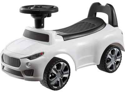 VEVOR Ride On Push Car for Toddlers, Ages 1-3, Ride Racer, Sit to Stand Toddler Ride On Toy, Classic Kids Ride On Car with Music Steering Wheel & Under Seat Storage, Ride On Toy for Boys Girls, White