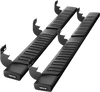 VEVOR Running Boards, 6 Inches Side Steps Compatible with 2009-2018 Dodge Ram 1500 Crew Cab, 2010-2025 Dodge Ram 2500 3500 Crew Cab(Not Fit 2019-2025 Ram 1500 New Body), Black Textured Aluminum Alloy Nerf Bars, 500 lbs Load Capacity