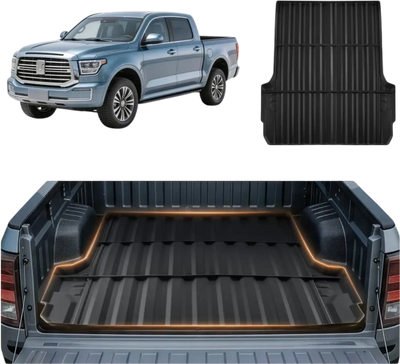 Vevor Truck Bed Mat Custom Fit All-Weather TPE Liner for 2023-2026 Chevy Colorado GMC Canyon 5' Bed New