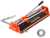 VEVOR 17-Inch Manual Tile Cutter for Wall & Polished Tiles,Double Rails for Precise Cutting, Tungsten Carbide Wheel,Non-Slip Handle,Anti-Displacement Pressure Rod,Precise Cuts for Pros & Beginners