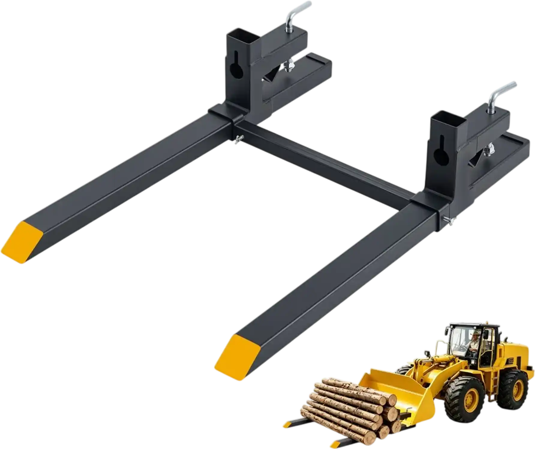 Vevor Pallet Forks Clamp-On 43