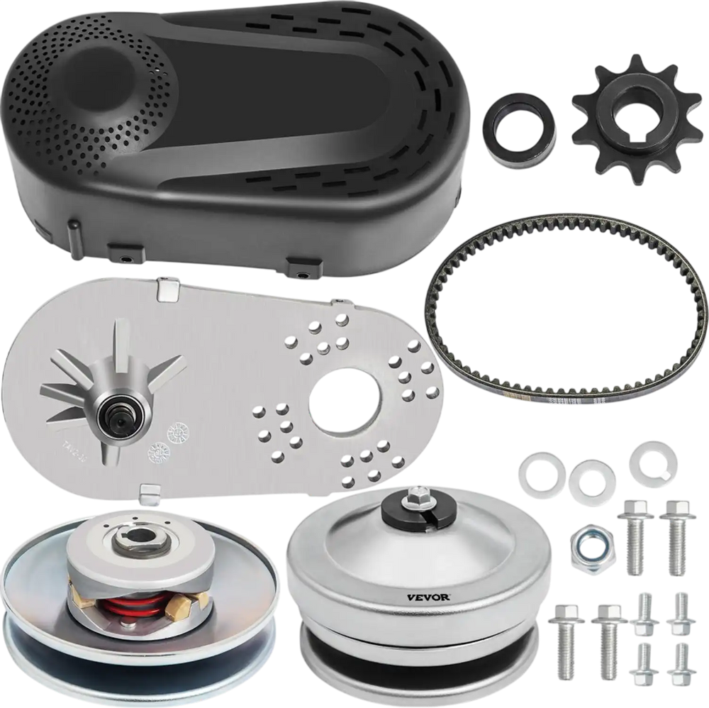 VEVOR Go Kart Torque Converter Kit CVT Clutch 3/4"  Replaces Comet TAV2 30-75 218353A Manco 10T #40/41 (Comes with 1 Sprocket - 1x 10 Tooth 40/41)