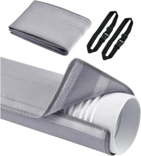 VEVOR Air Conditioner Hose Cover Wrap, Portable AC Hose Duct Vent Cover Sleeve, Insulation Sleeve for 5 & 5.9