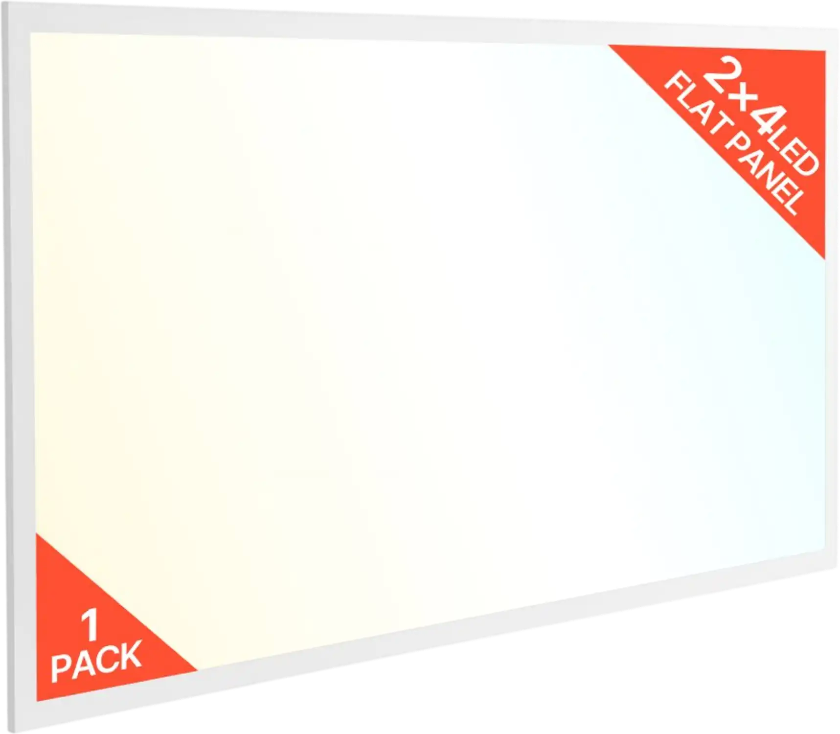 Vevor LED Flat Panel Light 2' x 4' Dimmable Drop Ceiling Fixture New