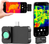VEVOR Thermal Imaging Camera for Android & iOS, 512 x 384 Super Resolution with Macro Lens, 25HZ Refresh Rate Infrared Thermal Imager for Smartphones Tablets, 256 x 192 IR Resolution, -4°F to 1022°F