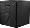 VEVOR Air Conditioner Cover, 26 x 26 x 32 inch Ac Cover for Air Conditioning Unit, Three-Layer, Waterproof Polyester Fabric, Mesh Ventilation, Universal Defender for Outdoor Outside Ac Unit, Black