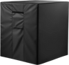 VEVOR Air Conditioner Cover, 32 x 32 x 36 inch Ac Cover for Air Conditioning Unit, Three-Layer, Waterproof Polyester Fabric, Mesh Ventilation, Universal Defender for Outdoor Outside Ac Unit, Black