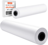 VEVOR Wide Format Paper, 24 in x 300 ft Plotter Roll, 2 Rolls CAD Bond Rolls with 2 in Core, 20 LB Bond Paper Rolls, Ideal for CAD Drawings, Engineering Plans, GIS Maps, and Architectural Designs