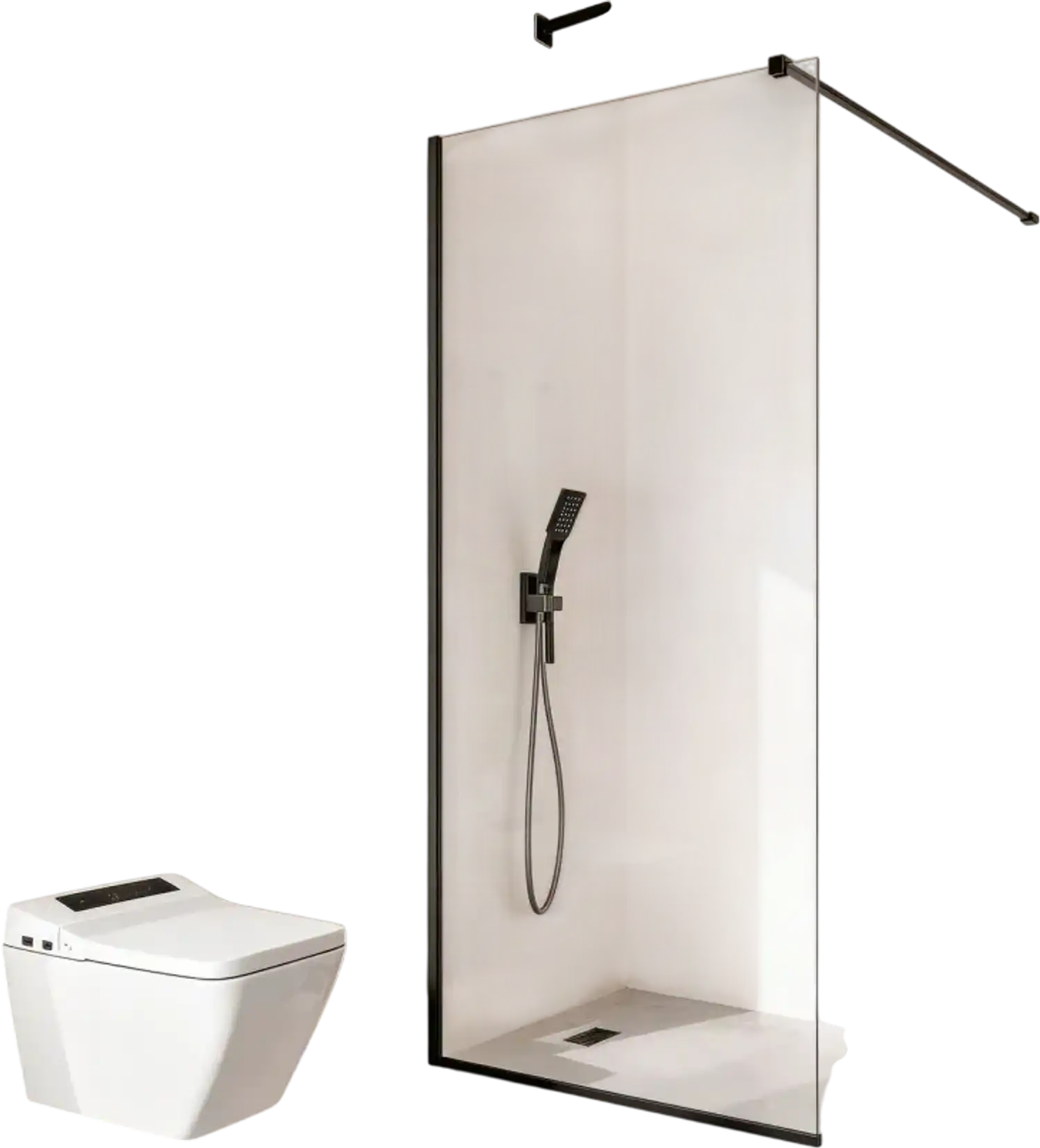 Vevor Shower Panel Fixed Glass 34