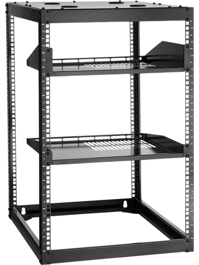 Vevor Server Rack 16U Open Frame Network Rack with 23