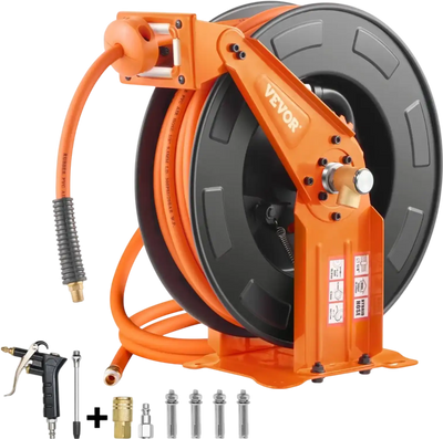 Vevor Air Hose Reel Retractable 3/8
