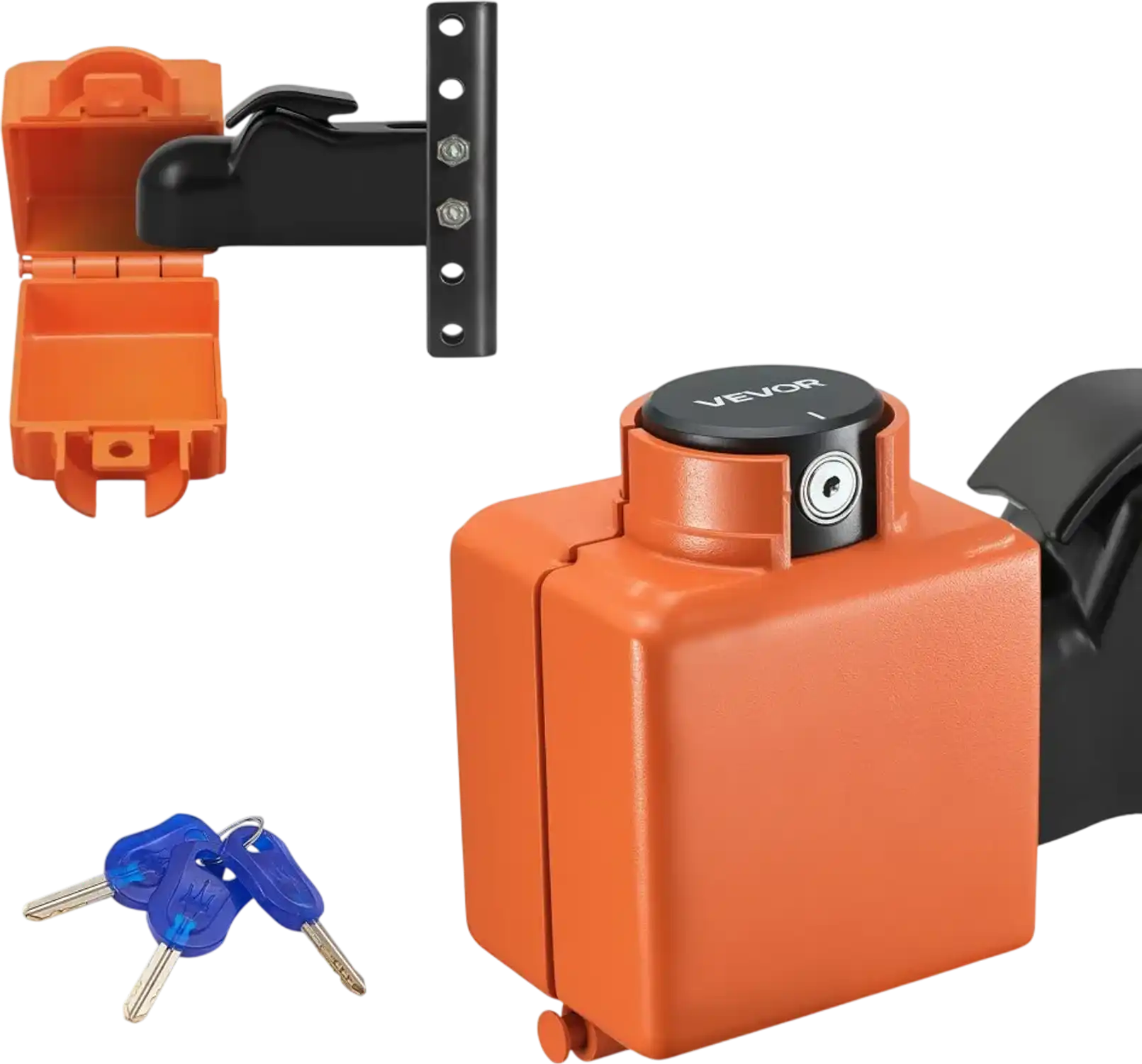 Vevor Trailer Hitch Lock Collar Coupler Anti-Theft Security New