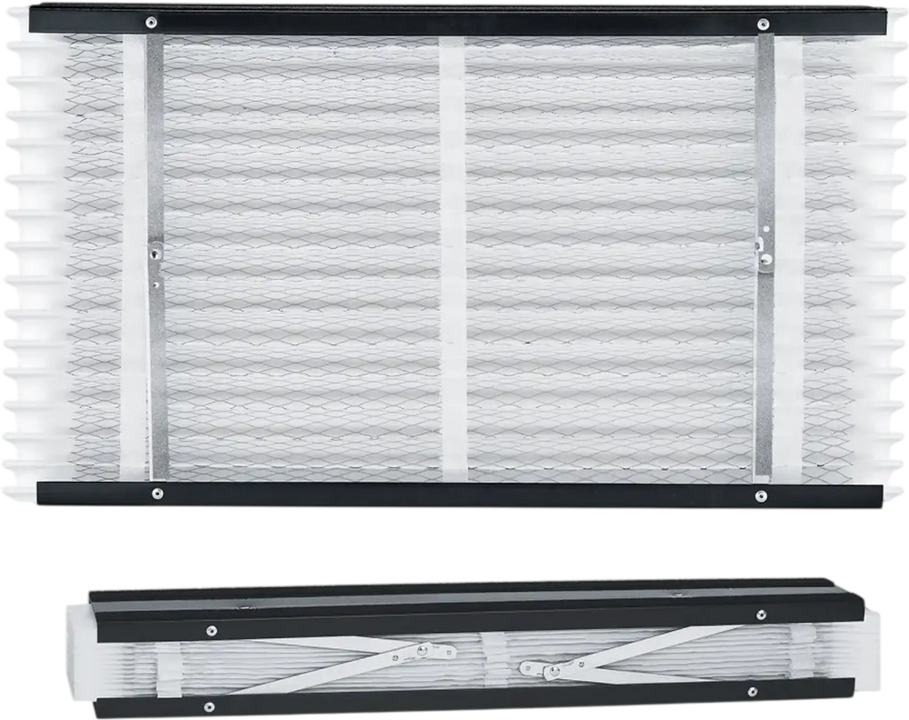 VEVOR 16 x 28 x 4 Furnace Filter, MERV 13 HVAC Ac Filters,12-Month Electrostatic Pleated Air Conditioner Filters, 2-Pack (Actual Size: 16.34 x 27.76 x 3.98 Inch) for Capturing Dust, Smog, Pet Dander