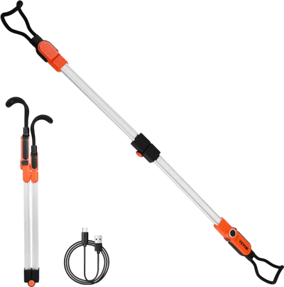 VEVOR Underhood Work Light, 2300LM, 6000mAh Rechargeable Bright LED Light, Portable Cordless Mechanic Work Light Bar with Hooks, for Car Repairing Inspection Garage Workshop Emergency Home Lighting
