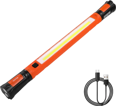 Vevor Work Light Underhood Rechargeable LED Magnetic Mechanic Light Bar New