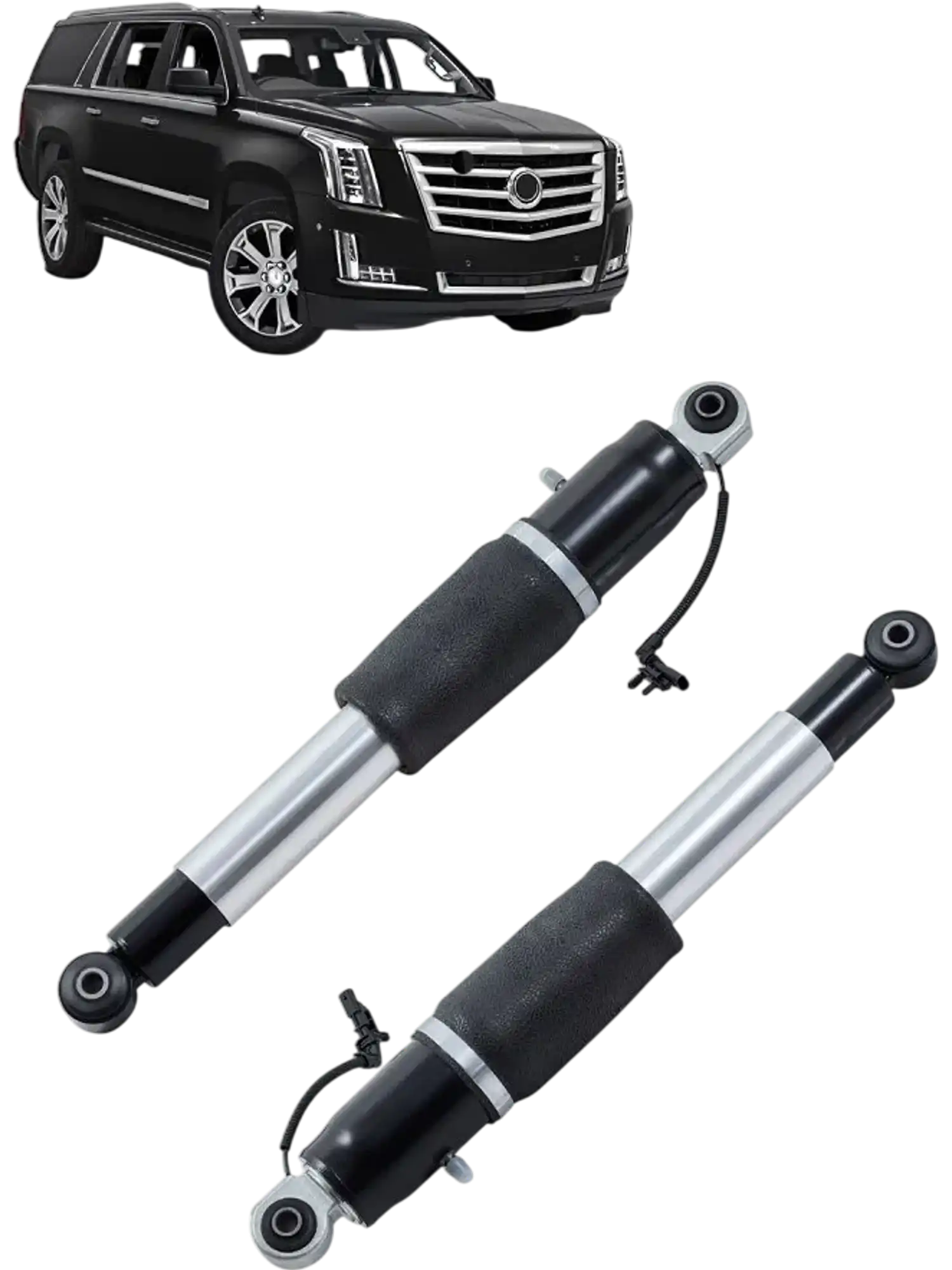 Vevor Air Suspension Struts Rear Shock Absorber 2-Pc Set for Cadillac Chevrolet GMC New