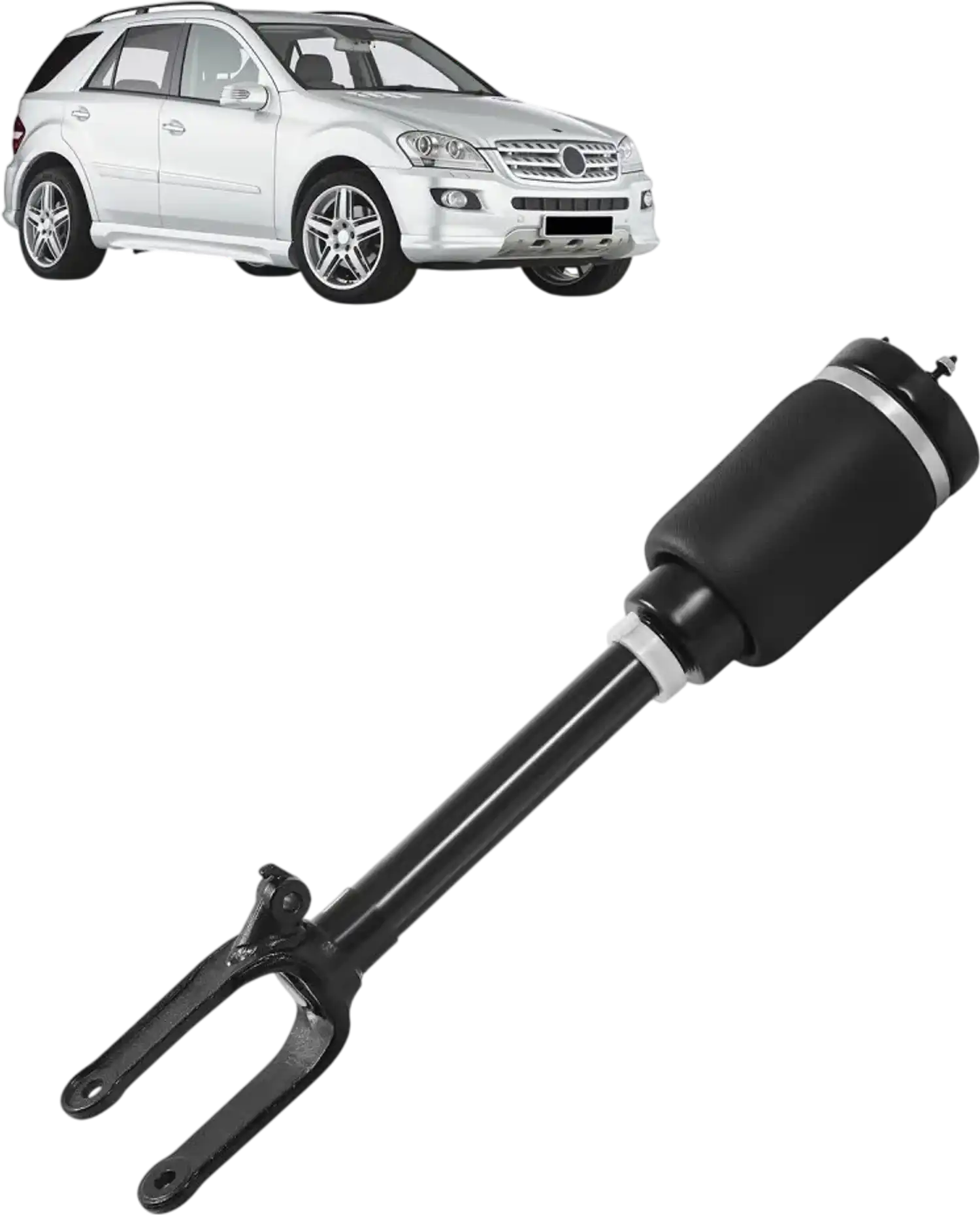 Vevor Air Suspension Struts Front Shock Absorbers for Mercedes-Benz W164 GL350 GL450 New