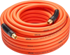 VEVOR Air Hose, 1/2" x 100FT Hybrid Air Compressor Hose, 300 PSI Kink-Resistant Pneumatic Hoses with 1/2-inch Solid MNPT Bras Fittings, Three-Layer Construction, All-Weather Flexibility