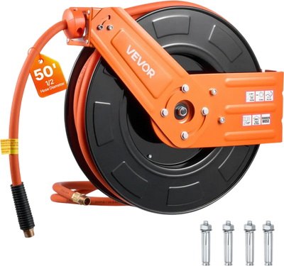 Vevor Air Hose Reel Retractable 1/2
