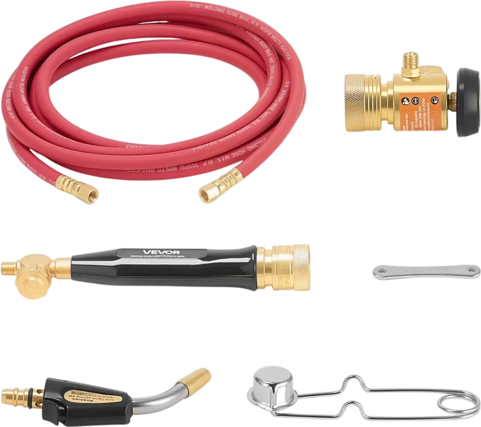 Vevor Torch Kit Air Acetylene Welding Tool with 11.8' Rubber Hose New
